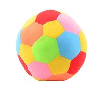 Johntoy Happy World 22034 - Bola con sonajero (18 cm), Multicolor
