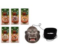 Johntoy Juguete de lanzamiento y captura de animales enojados con pelota de animales