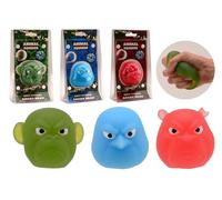 Johntoy juguetes contra el estrés - Angry squeez animal head stress ball