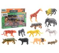 Johntoy Wildtiere Spielset - Animal World 12-teiliges Spielzeu (Importación USA)