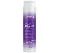 Joico Color Balance Purple Shampoo 300 ml | Para cabello rubio o gris frío, aumenta la vitalidad y el brillo del color, protección UV, con aceite de rosa mosqueta y