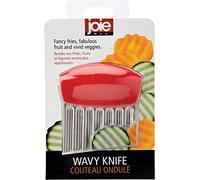 Joie 13444 Crinkle Cutter Cuchillo Ondulado, Plata, Los Colores Pueden Variar, Talla única