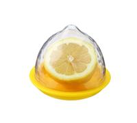 Joie Clearly Fresh Lemon Contenedor de Ahorro y Almacenamiento, Soporte, cápsula, Cubierta de plástico Duro, Amarillo