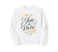 Joie de Vivre Francia Francia Floral Summer Vibes Sudadera