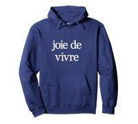 Joie de Vivre Regalo francés Viaje francés a París Francés Sudadera con Capucha
