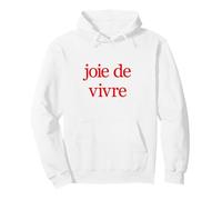 Joie de Vivre Regalo francés Viaje francés a París Francés Sudadera con Capucha