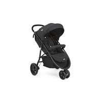 Joie Litetrax 3 - Cochecito de 3 ruedas 2 en 1 (desde el nacimiento hasta aprox. 4 años, 0-22 kg) - Carbón