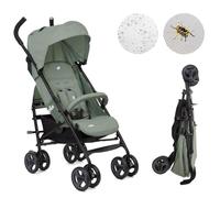 Joie Nitro LX - Cochecito de viaje con función reclinable, suspensión individual y respaldo ajustable, incluye protección contra insectos y lluvia