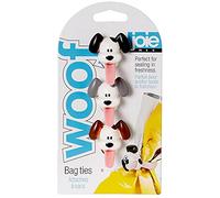 Joie Set de Cierras Bolsas Diseño Perro, Plástico, Multicolor, 17x9.5x4.5 cm