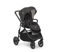 Joie Versatrax Carrito Bebé Plegable Compacto desde Nacimiento - Totalmente Reclinable, Compatible con Sistema de Viaje, Manillar Ajustable, Incluye Protector de Lluvia, hasta 22 kg 0-4 años - Negro