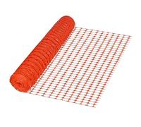 JOIEYOU Valla de seguridad, 80 x 1 m, valla de seguridad para perros, color naranja