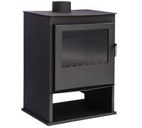 JOIMA - Estufa de Leña Modelo TEYDE LEÑERO 11,60 kW, Acero al carbono