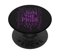 Join The Pride Halloween Kids Patrón de tatuaje tribal a juego PopSockets PopGrip Adhesivo