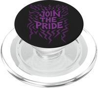 Join The Pride Halloween Kids Patrón de tatuaje tribal a juego PopSockets PopGrip para MagSafe