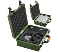 Joinfworld Estuche de Almacenamiento para Starlink Mini,Estuche de Almacenamiento para Starlink Mini,Hecha de Polipropileno con Espuma precortada para Plato Starlink,for Travel Outdoor (Verde)