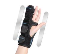 joingood Férula Para Dedo Meñique, Férula Para Fractura De Boxeador Para Hombres Y Mujeres, Férula Ajustable Para Artritis Fractura Dedo Roto O Dislocado, Derecha, S