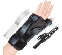 joingood Muñequera férula dedo pulgar,Ferula tendinitis de quervain derecha y izquierda,Muñequera tunel carpiano y dedo pulgar,Soporte de mano férula para artritis,Nuevo muñequera pulgar(Derecha,M)
