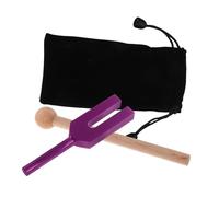 JOINPAYA 1 Juego De Diapasones Diapasón Artístico Y Martillo De Madera - C4096 Herramienta Profesional De Afinación Musical De Resonancia Para Violín Guitarra Y Piano
