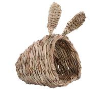 JOINPAYA 1 Pieza Nido para Mascotas de Tejida Casa Comestible para Conejos Chinchillas y Pequeños Mamíferos Privado y Seguro para Dormir