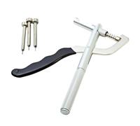 JOINPAYA 1 Set Alicates para Pulseras y Pasadores de Enlace, Ajustador de Correa de Reloj Estructura Resistente y Mango Ergonómico para Reparación en Casa