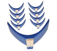 JOINPAYA 10 Piezas Percha De Madera Perca Pararse Perchas para Jaulas De Pájaros Posaderos y Perchas para Palomas Gallineros y Perchas Paloma Se Posa Blue Haya