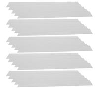 JOINPAYA 100 Piezas Insertos Moldeadores de Cuello para Camisa de Hombre Tiras de Papel para Soporte Invisible de Cuello 43X3 CM Accesorio Transpirable para Ropa Formal y Uso Diario