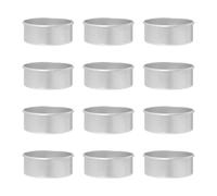 JOINPAYA 100 Piezas Soporte Vacío de Cera de Aluminio Grande 38X14 CM Taza Vacía para Hacer Velas DIY Material Flexible y Duradero Adecuado para Manualidades y Decoración