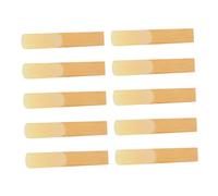 JOINPAYA 10piezas Cañas Para Clarinete Delgadas Accesorios Para Instrumentos De Reemplazo Para Clarinete Para Ensayos y Conciertos