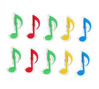 JOINPAYA 10piezas Clips Musicales Para Partituras y Sujetadores De Notas Colores Vibrantes Prácticos y Portátiles Para Organizar Libros y