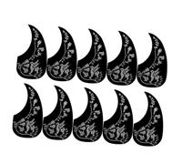 JOINPAYA 10piezas Golpeador De Guitarra Forma De Gota De Agua Protector Antiarañazos Para Guitarra Acústica Para Tocar Acústicos