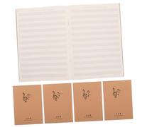 JOINPAYA 10piezas Libro De Notación Musical Cuaderno De Pentagramas Cuaderno De Composición Musical Para Práctica De Piano y Guitarra Artículos Musicales Novedosos