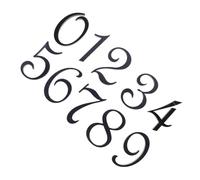 JOINPAYA 10piezas Números De Casa Digital Autoadhesivos Para Dirección De Casa De Puerta De Buzón Para Fachada De Pasillo De Calle