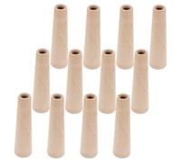 JOINPAYA 12 Conos de Bobinado de Hilo de Papel 3°30′ Reutilizables, Tubos para Devanadora Manual, Accesorios para Tejido, Crochet y Bobinadora Lana, 12 Piezas para Artesanía y Costura