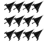 JOINPAYA 12 Estacas de Plástico para Luces Solares de Exterior Repuestos Compatibles para Jardín y Caminos Diseño Estable Antirrotación Instalación Sencilla y Tamaño Uniforme