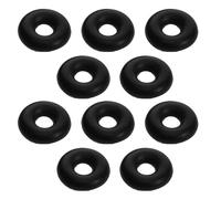 JOINPAYA 15 Piezas Anillos de Goma Limitadores para Polea de Gimnasio Accesorios de Repuesto de Caucho Resistentes para Máquinas de Fitness Casa y Equipos Comerciales Paradas de Cable para