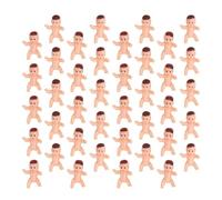 JOINPAYA 150 Figuras Mini Bebés de Plástico para Recuerdos de Shower Niñas Decoración para Fiesta y Juegos Color Latín 1' 150 Piezas