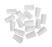 JOINPAYA 16 Piezas Kit de Accesorios para Persianas Enrollables Topes de Acero Inoxidable y Plástico, Fijación Fiable para Casas y Oficinas, Suave y Fácil Uso