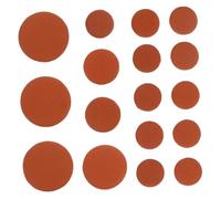 JOINPAYA 17piezas Almohadillas De Cuero Para Clarinete De Reemplazo Para Orificios De Sonido y Mantenimiento De Instrumentos Musicales Accesorios De Reparación Duraderos y Cómodos