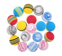 JOINPAYA 18 Piezas Pelotas Masticables para Perros Bolas Interactivas de EVA Silenciosas y Resistentes para Cachorros Pequeños Colores Surtidos para Interior y Dentición