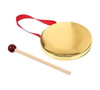 JOINPAYA 1juego Gong Pequeño Con Martillo Instrumento De Percusión Para Mano Sostenible y Ligera Música y Diversión Fiestas y Celebraciones