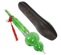 JOINPAYA 1juego Hulusi De Resina De b Sostenible Para Principiantes Flauta Cucurbitácea Para Adultos y Niño Niña Estuche Elegante Instrumento Musical Chino