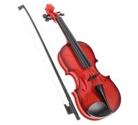 JOINPAYA 1juego Violín De Juguete Educativo Para Niño Niña Con Cuerdas Ajustables Instrumento Musical Simulado Para Iniciación Musical y Representaciones Sin Batería Material