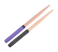 JOINPAYA 1par Baquetas De Madera Para Batería De Empuñadura De Mano Palos De Percusión Para Práctica y Actuación Para Bateristas y