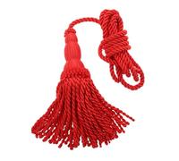 JOINPAYA 1par Cuerda Trenzada Borlas Para Instrumentos De Viento Cordón Rojo Decorativo De Honor Accesorio Musical Para Trompetas y Trombones