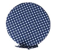 JOINPAYA 1pieza Cojín Elevador Redondo Para Silla De Infantil Almohadilla Antideslizante Para Casa y Restaurantes Color Azul Grosor