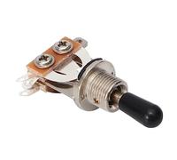 JOINPAYA 1pieza De Pastillas De Guitarra Eléctrica De Botón Compatible De Tipo Negro
