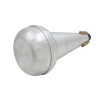 JOINPAYA 1pieza Tenor Trombone Mute De Silenciador Para Trombón De Deslizamiento Accesorio Práctico Para y Casa Plateado