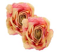 JOINPAYA 2 Piezas Abrazadera de Cortina Flor, Acero Inoxidable, Decorativa | Alzapaños para Dormitorio y Salón, Uso Fácil, Resistente a Deformación, Estilo Bonito