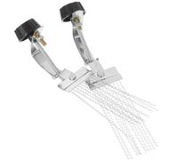 JOINPAYA 2 Piezas Accesorios Para Batería Plata Alambre De Floristería Cinturón Drenar Indicador Soga Juego De Herramientas Para Prensar Alambre Doble Hombre Barrena Arrastrar Silver Hierro