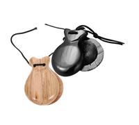 JOINPAYA 2 Piezas Castañuela España Castañuela Española Castañuelas De Percusión Castañuelas Españolas Para Adultos Castañuelas Instrumento Instrumentos Para Adultos Madera